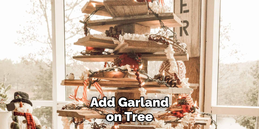 Add Garland on Tree