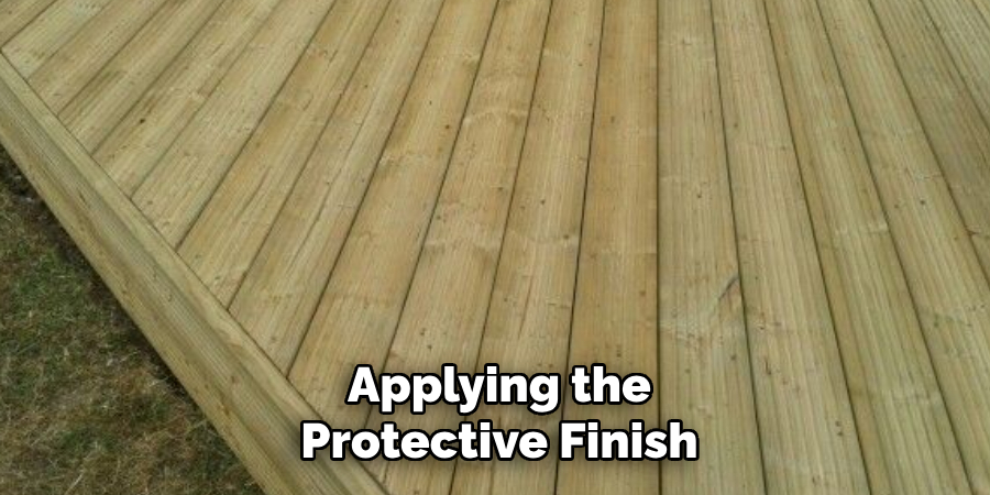 Applying the Protective Finish