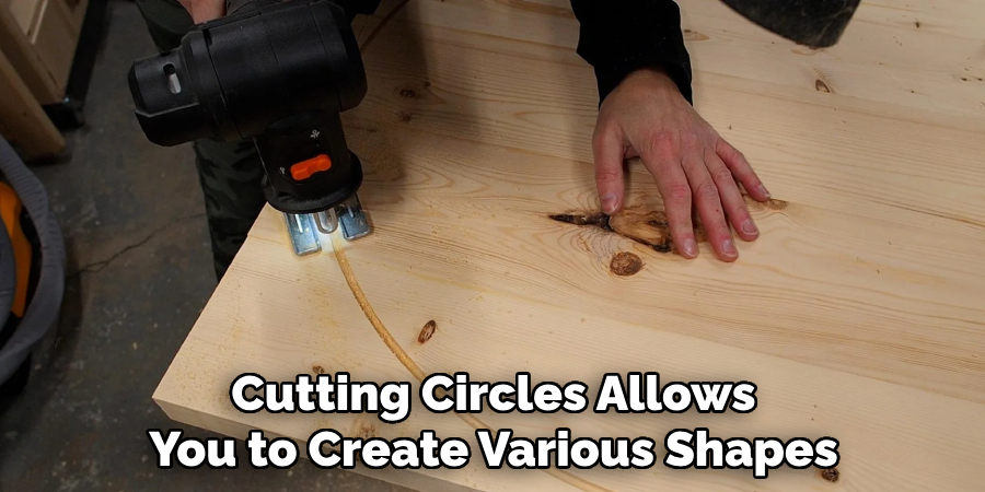 Cutting Circles Allows You to Create Various Shapes