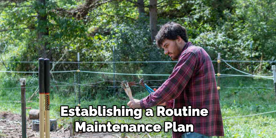 Establishing a Routine Maintenance Plan