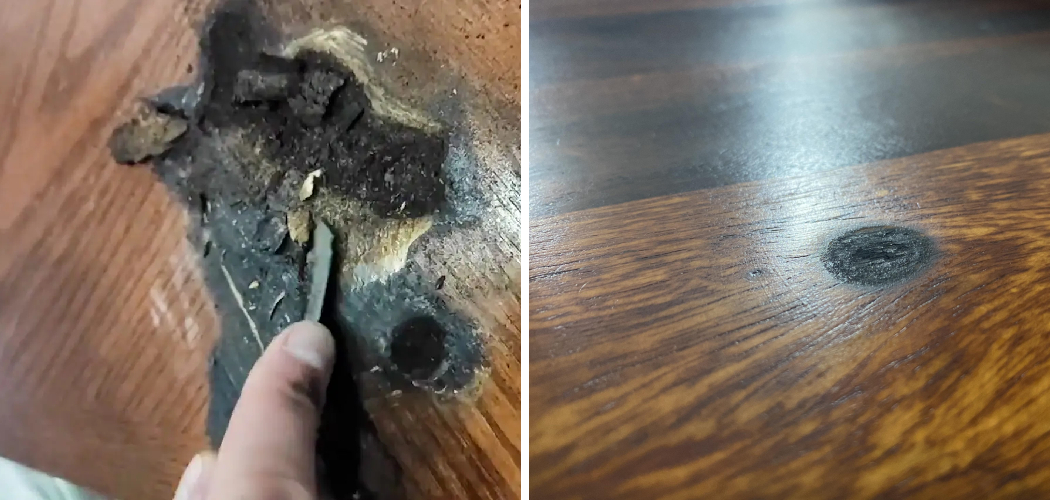 How Do I Remove an Iron Burn From a Wood Table?