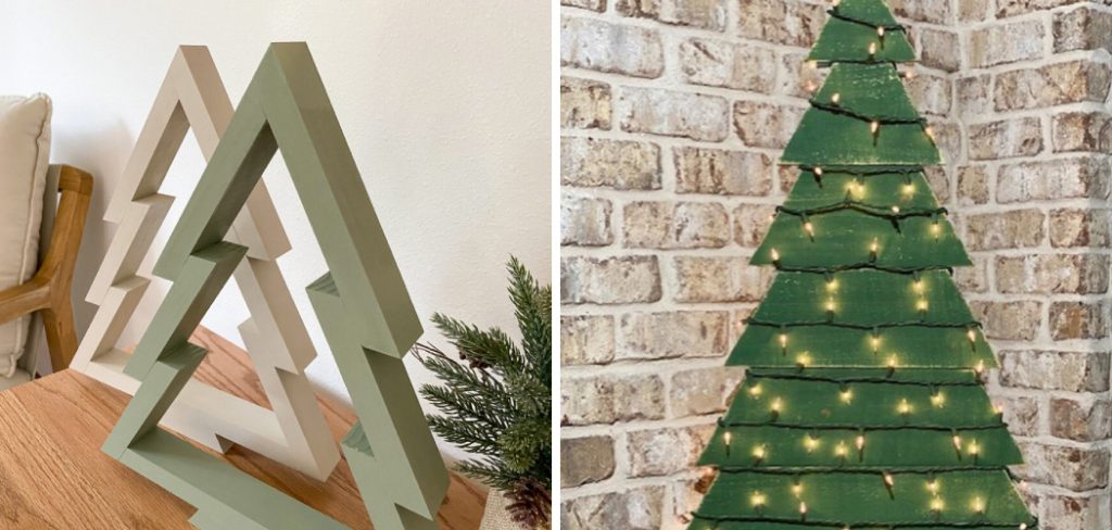 How to Decorate a Wooden Christmas Tree