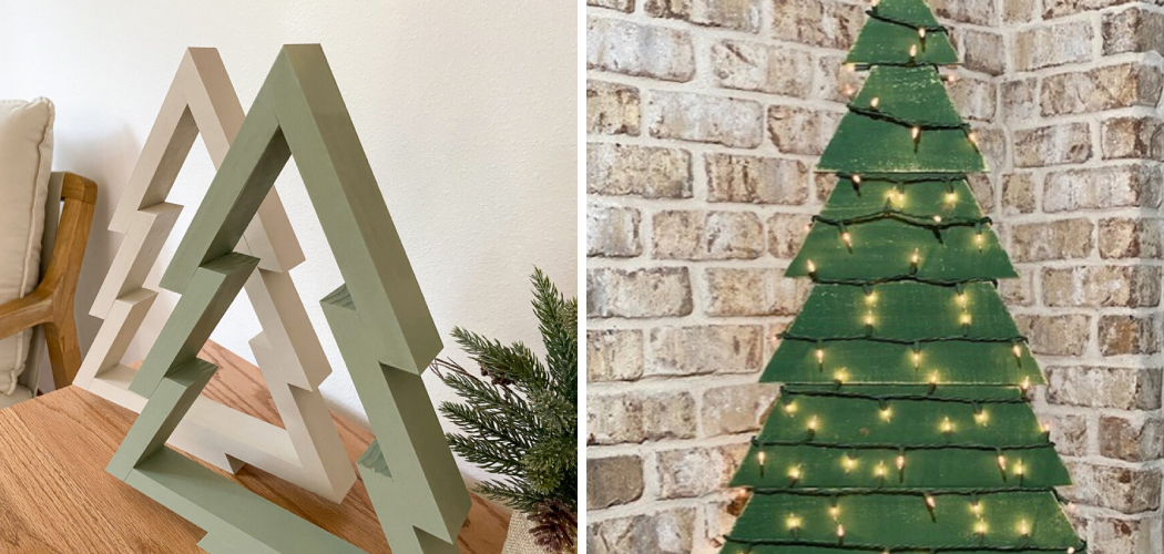 How to Decorate a Wooden Christmas Tree