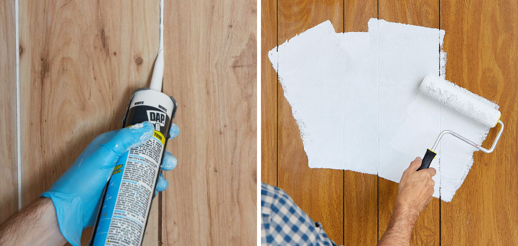 How to Paint Wood Paneling