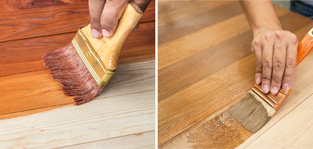 How to Stain Wood