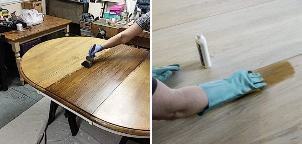 How to Strip a Table