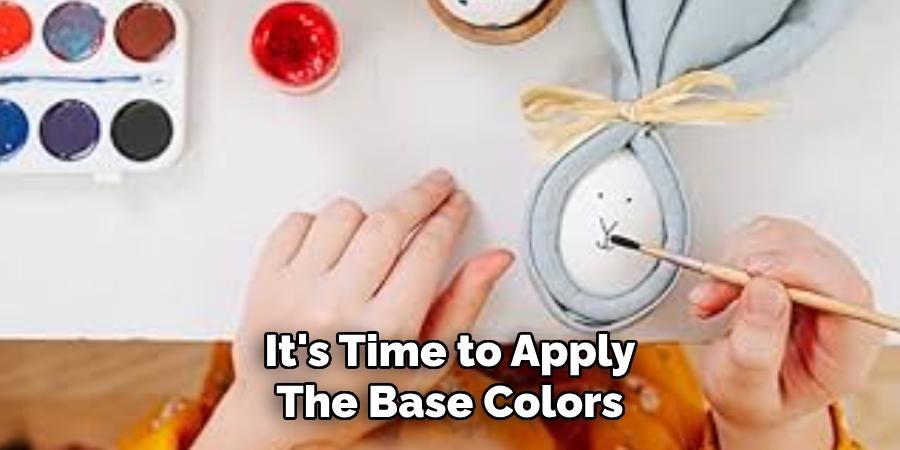 It's Time to Apply The Base Colors