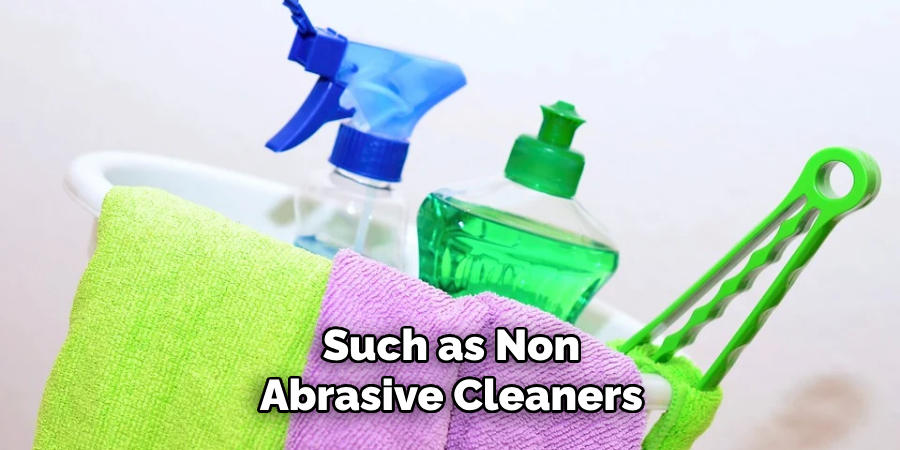 Such as Non-abrasive Cleaners