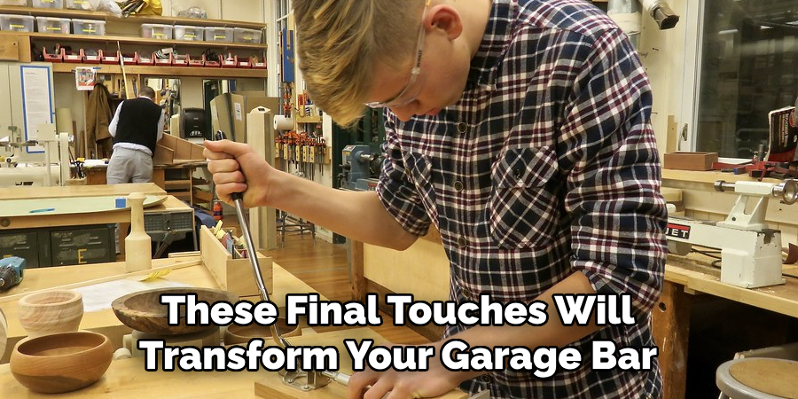 These Final Touches Will Transform Your Garage Bar