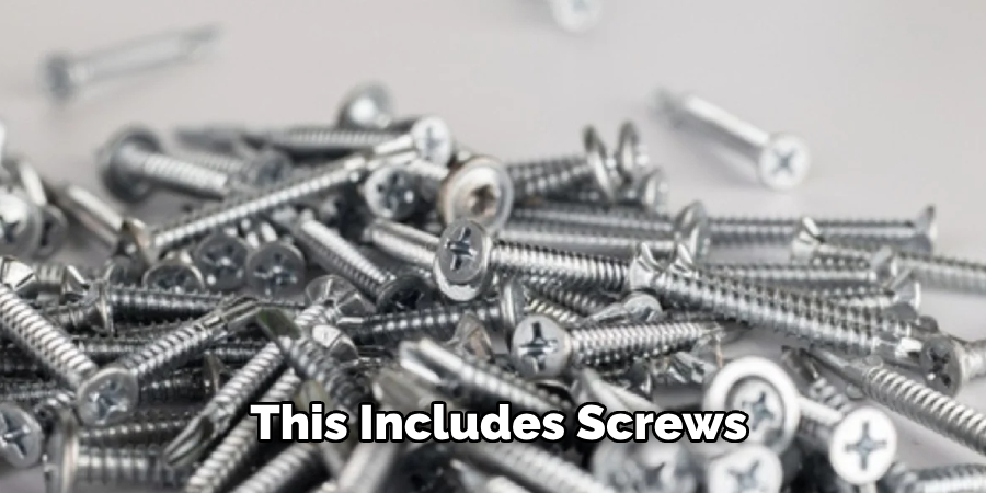 This Includes Screws