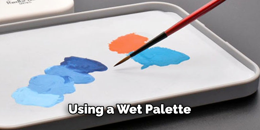 Using a Wet Palette