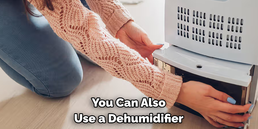 You Can Also 
Use a Dehumidifier 