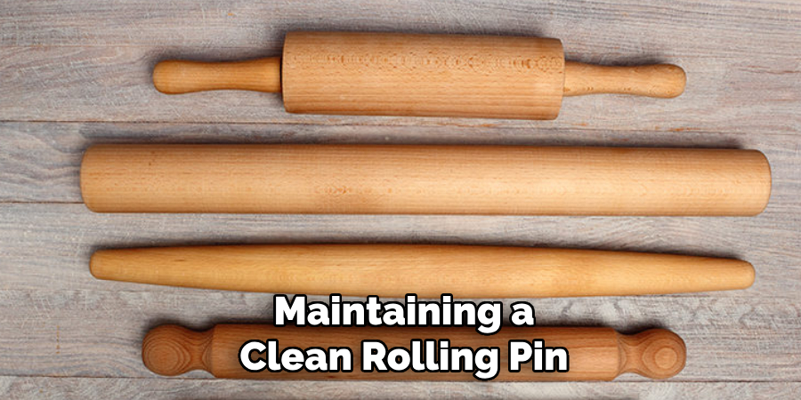 Maintaining a Clean Rolling Pin