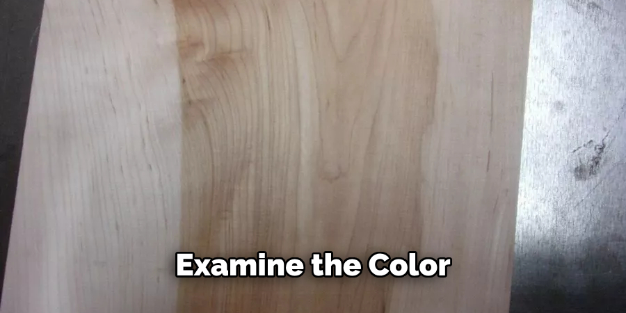 Examine the Color