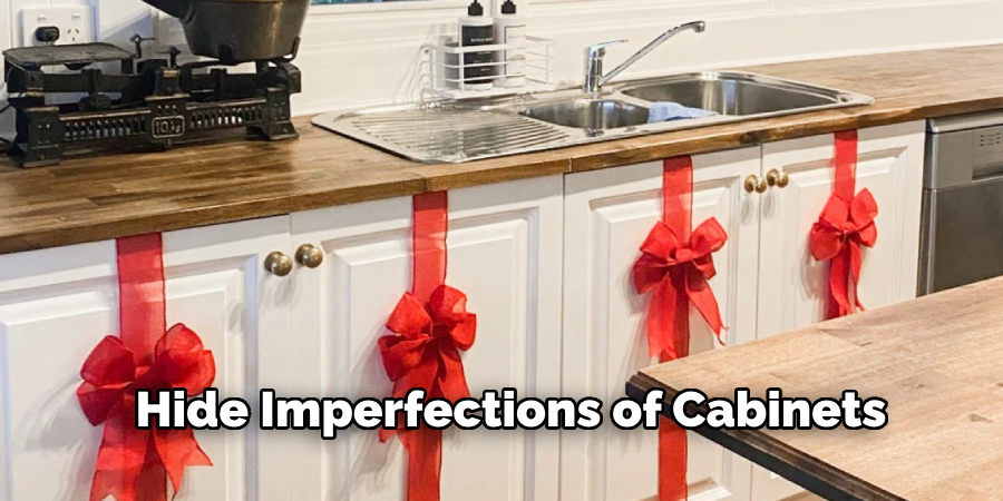 Hide Imperfections of Cabinets