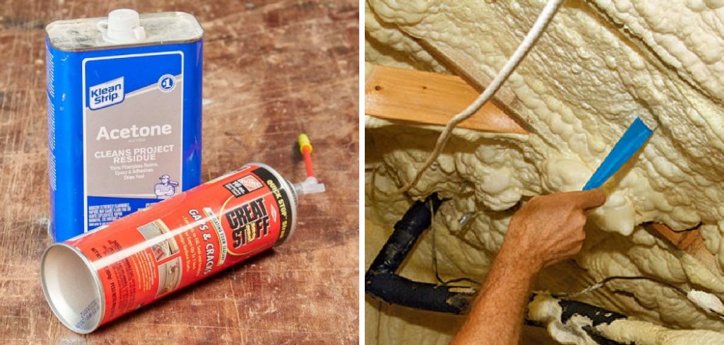 How to Remove Spray Foam from Wood