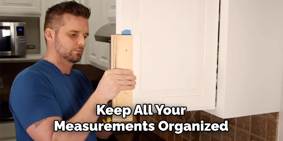 Keep All Your Measurements Organized