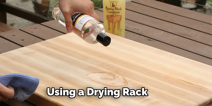 Using a Drying Rack