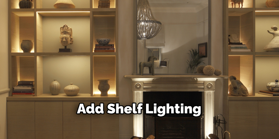 Add Shelf Lighting