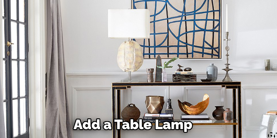 Add a Table Lamp