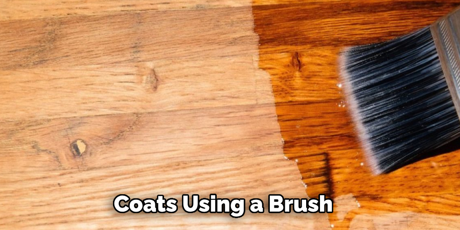 Coats Using a Brush