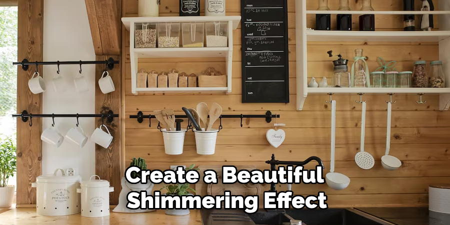 Create a Beautiful
Shimmering Effect