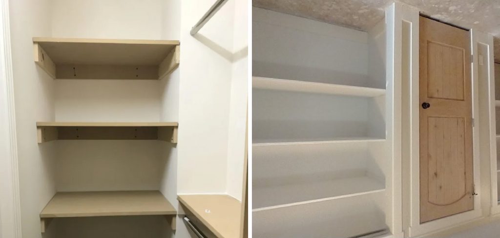 How to Build Closet Shelves With Mdf