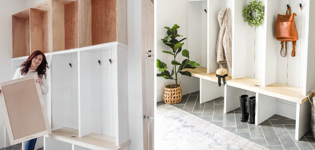 How to Build Mudroom Lockers