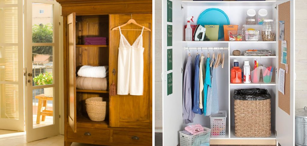How to Build an Armoire Wardrobe