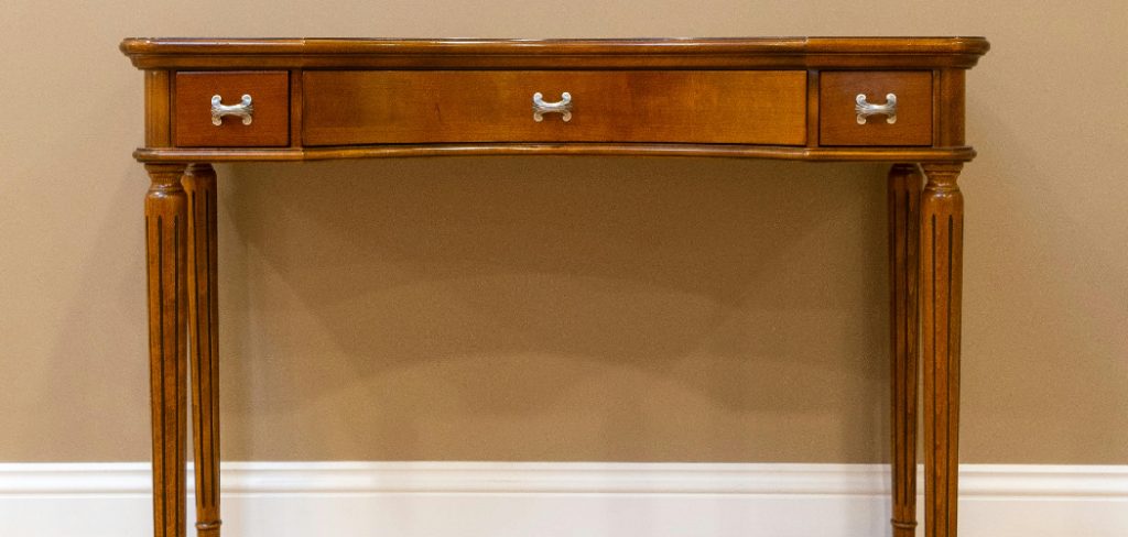 How to Build an Entryway Table