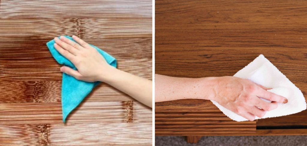 How to Clean Wood Shelves