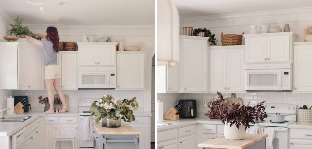 How to Decorate Top of Kitchen Cabinets