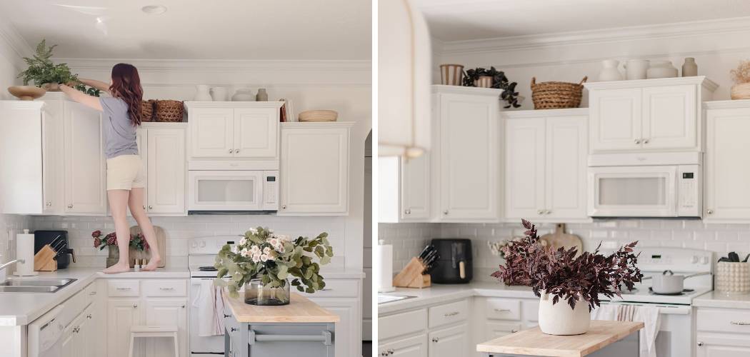 How to Decorate Top of Kitchen Cabinets