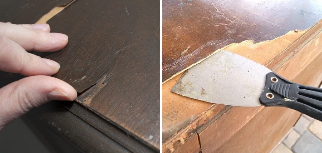 How to Fix a Veneer Table Top