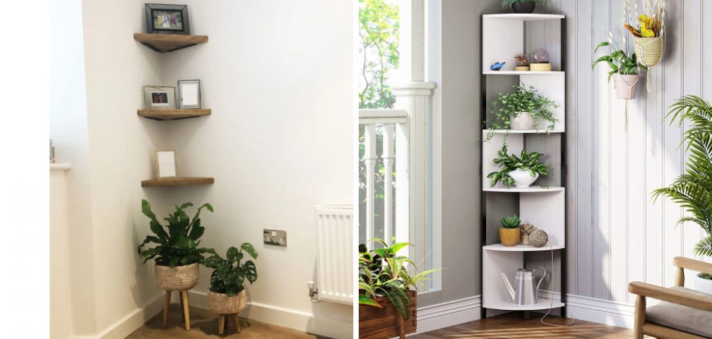How to Install Corner Shelves