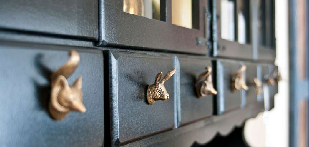 How to Install Knobs on Drawers
