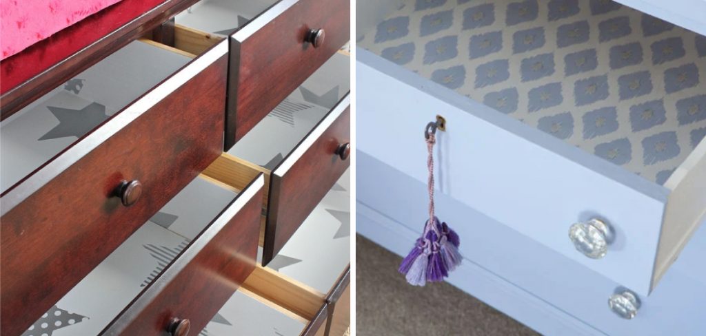 How to Line Dresser Drawers