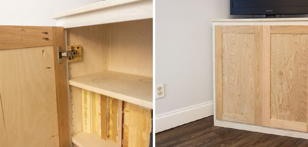 How to Put Doors on Bookcase
