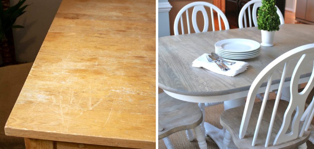 How to Restore Oak Dining Table