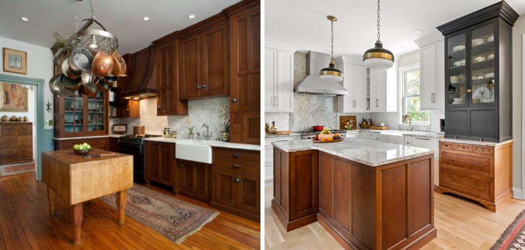 How to Update Oak Cabinet