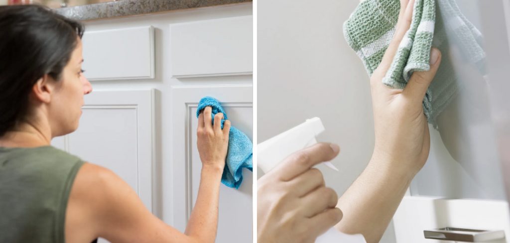 How to Wash Painted Cabinets