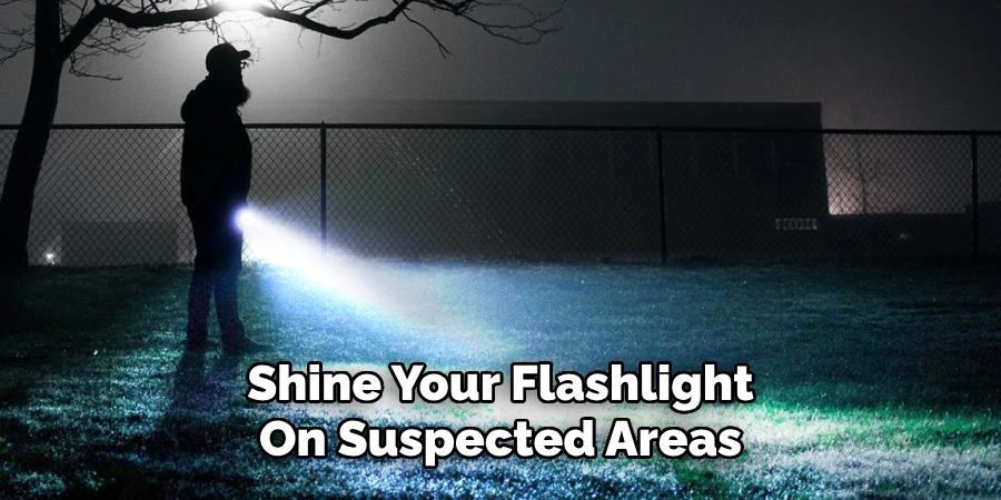 Shine Your Flashlight
On Suspected Areas