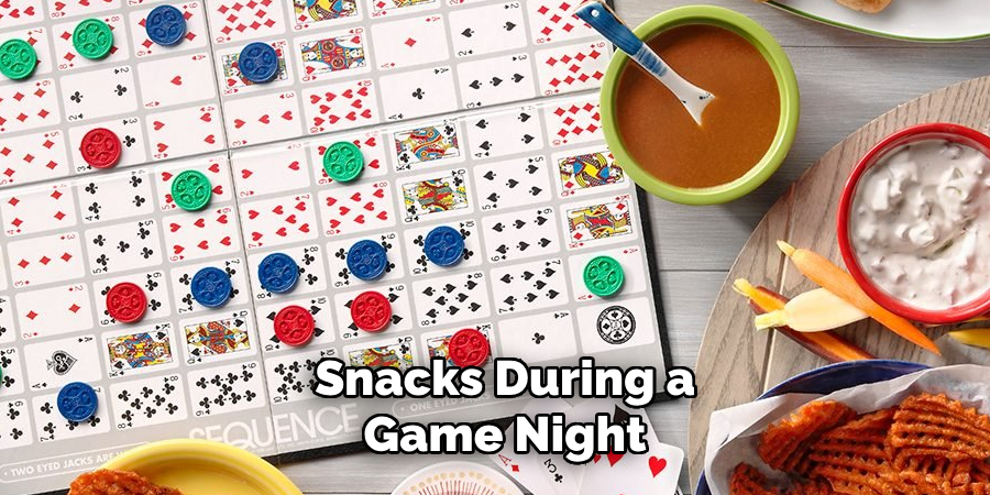 Snacks During a Game Night