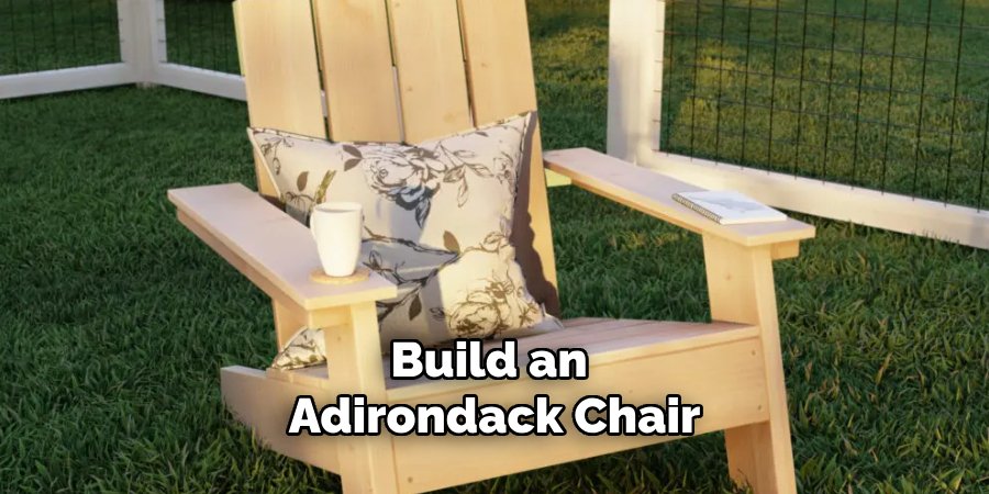 Build an
Adirondack Chair