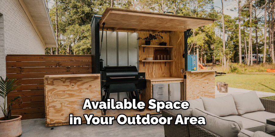 Available Space 
in Your Outdoor Area