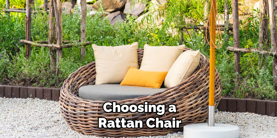 Choosing a 
Rattan Chair