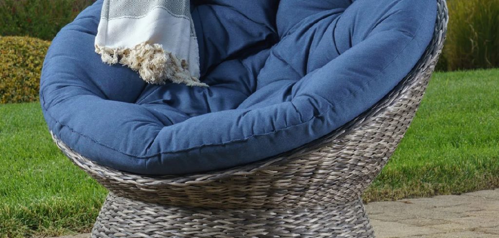 How to Make a Papasan Chair