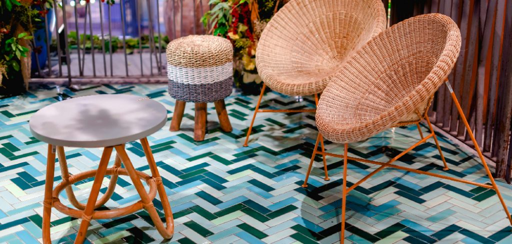 How to Style a Rattan Chair