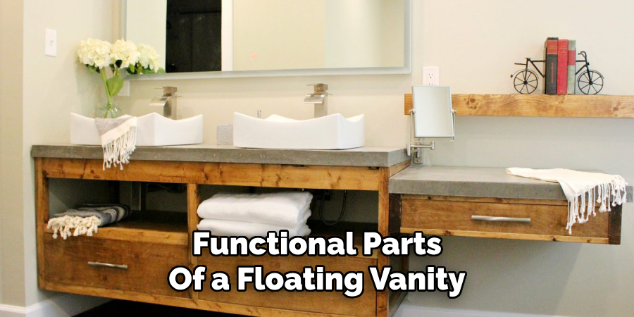 Functional Parts
Of a Floating Vanity