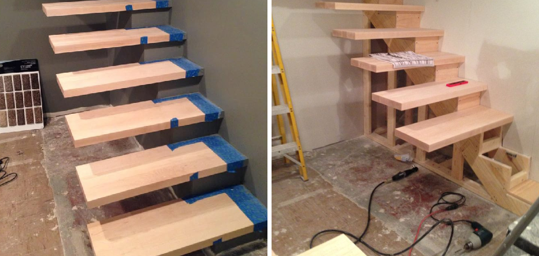 How to Build Floating Staircase